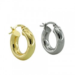 Brass Earring Hoop 21mm/5.3mm