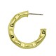 Brass Earring Hoop 30mm