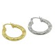 Brass Earring Hoop 30mm
