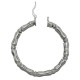 Brass Earring Hoop 50mm