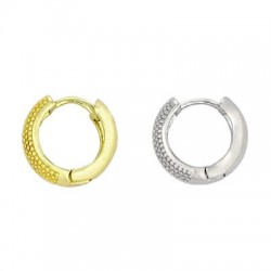 Boucle D'Oreille en Laiton Cercle 14 mm/5 mm