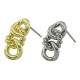 Pendiente de Metal Laton 10x19mm