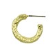 Brass Earring Hoop 20mm