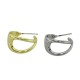 Orecchino in Metallo Ottone a Cerchio 19mm/11mm