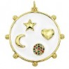 Or/Blanc/Multicolore