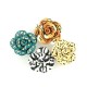 Mosaic Slider Flower Rose 20mm