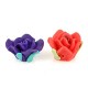 Mosaic Slider Flower Rose and Leaf 20mm