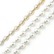 Stainless Steel 304 Chain w/ Pearl ABS 4mm