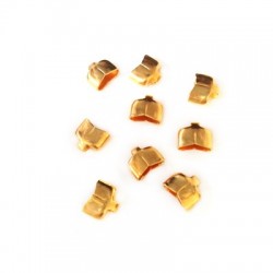 Embout en Métal/Laiton ÉCO 7x4mm  (Ø 6,2x2,5mm)