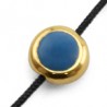 24K Gold Plated/ Blue