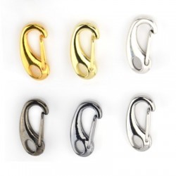 Fermoir Mousqueton en Zamak 10 x 21 mm
