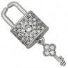 Rhodium/ Transparent
