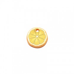 Plexi Acrylic Charm Lemon 12mm