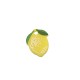 Plexi Acrylic Charm Lemon 12x15mm