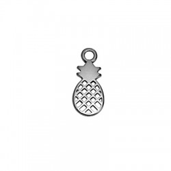 Zamak Charm Pineapple 9x16mm