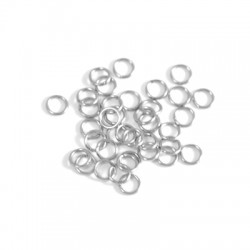 Stainless Steel Jump Ring 4-2.8mm/0.6mm