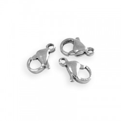 Stainless Steel Lobster Clasp 11mm (Ø1.4mm)