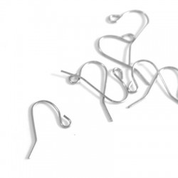Crochets d'Oreilles 12x22mm en Acier Inoxydable