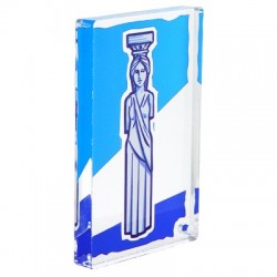 Plexi Acrylic Deco Caryatid 65x100mm
