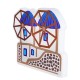 Plexi Acrylic Deco Cycladic Windmills  120x100mm