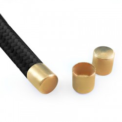 Brass End Cap 9mm (Ø 8.2mm)