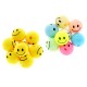 Acrylic Bead Round Face Smile 10mm (Ø2mm)