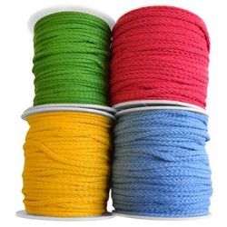 Cotton Braided Cord Round 5mm