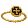 24K Gold Plated/Black