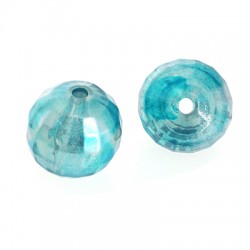 Acrylic Bead Round Faceted 17mm (Ø2mm)