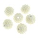 Resin Stone Bead Round Ball w/ Wild Effect 12mm