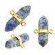 Pendant Stone with 2 Loops 30x9mm