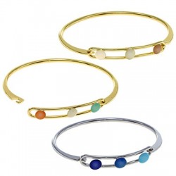 Bracelet en Laiton Émaillé 66 mm