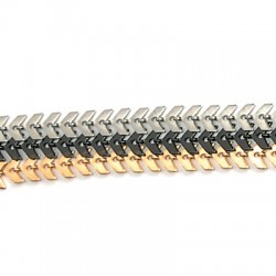 Brass Chain Fishbone Arrow 6mm