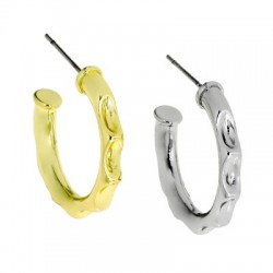 Pendiente de Metal Laton Redondo 23mm
