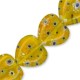 Millefiori Glass Bead Heart 14mm (32pcs)