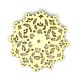 Wooden flower 50/2,5mm
