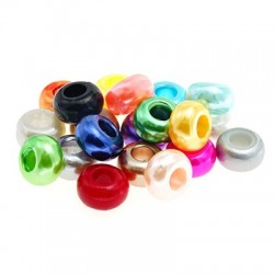 Perle ABS Intercalaire 12 mm/7 mm Ø 4.9 mm
