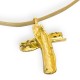 Brass Cast Cross 32x42mm