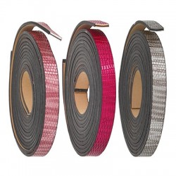 Cordón Sintético PU Plano 10mm (~1,2mtr/tira)