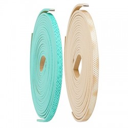 Cordón Sintético PU Plano 5mm (1.2mtr/tira)