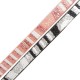 Cordon Synthétique Plat 5mm avec glitter (coupé par ~1,2m)