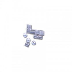 Cierre de SiliconaSeguridad para Pendientes 2.8x3mm
