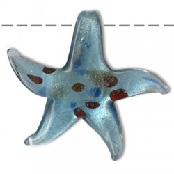 Murano Glass Sea Star 45mm