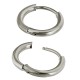 Stainless Steel 304 Earrings Hoop 14-10mm/2mm
