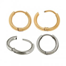 Stainless Steel 304 Earrings Hoop  20-16mm/2mm