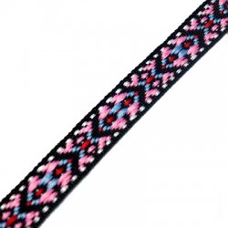 PL Knitted Ribbon w/ Rhombus 13mm (20 mtrs / spool)