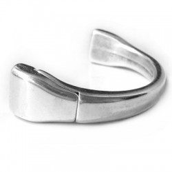 Zamak Magnetic Clasp Half Bracelet (Ø 10x2mm)