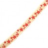 Beige/Red