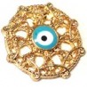Gold / Turquoise / White / Black