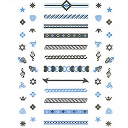 Tatuajes para Bisuteria 14x20mm